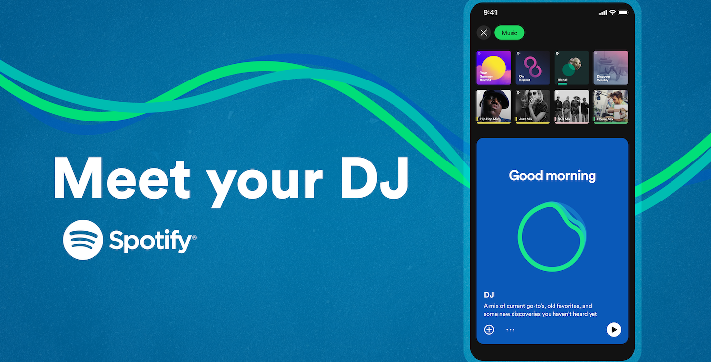 Spotify DJ 프로모션 비주얼