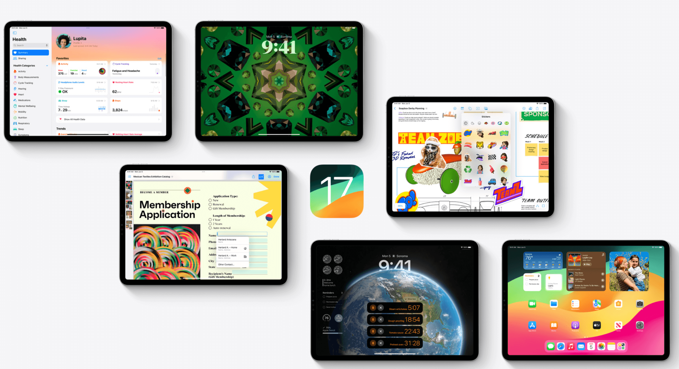 iPadOS 17 시사