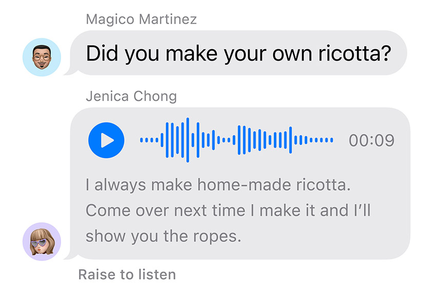 iOS 17 Audio Transcription Feature