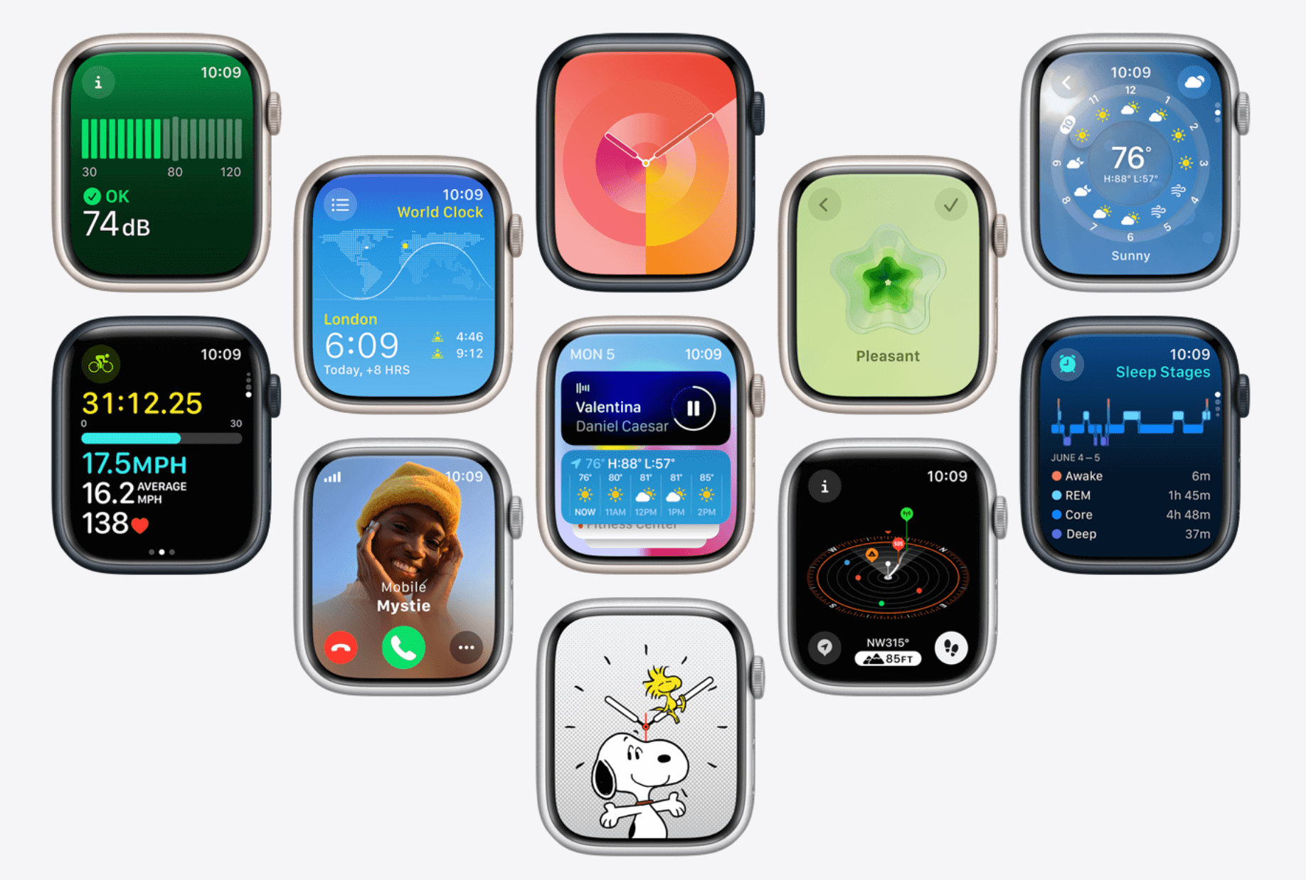 watchOS 10 미리보기